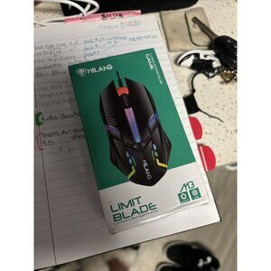 Gaming Mouse Wired USB 3 Button Ergonomic with LED 7 Backlit Colors PC Laptop